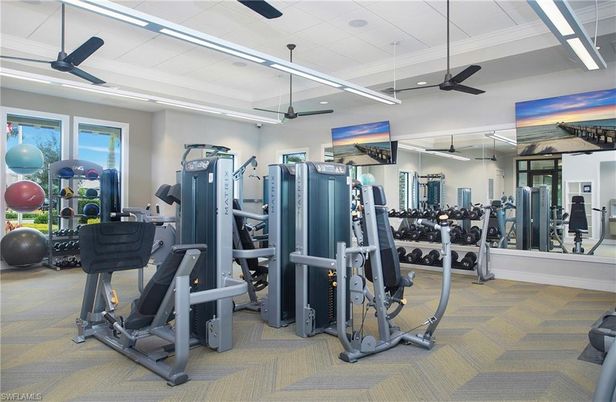Fitness Equipment, Gym, Interior