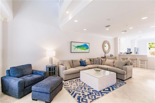 Interior, Kitchen, Living room, Recessed Lighting