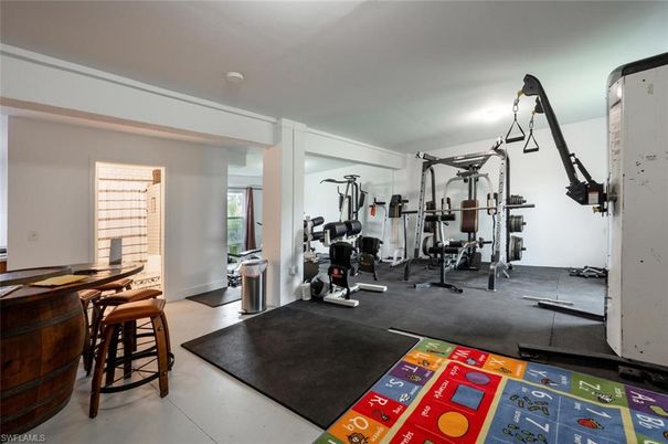 Fitness Equipment, Gym, Interior