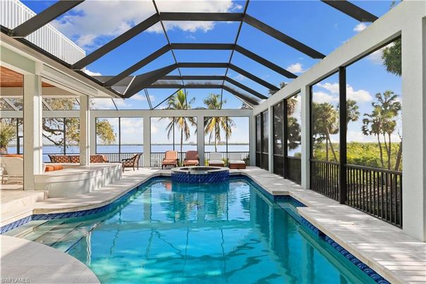 Glass Ceilings, Interior, Pool, Sun Room, Water