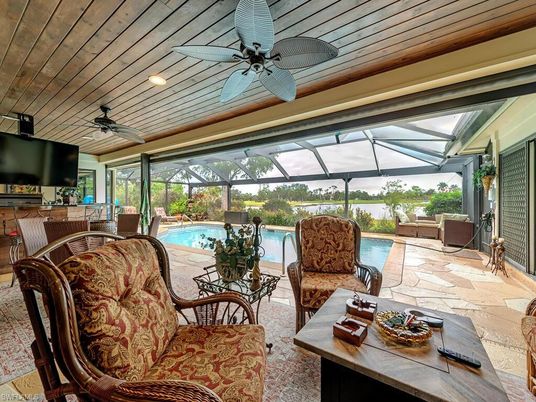 Glass Ceilings, Interior, Living room, Pool, Recessed Lighting, Sun Room, Wooden Ceilings