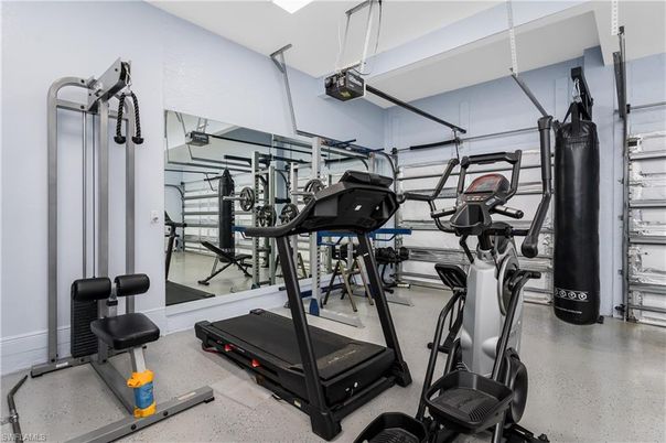 Fitness Equipment, Gym, Interior