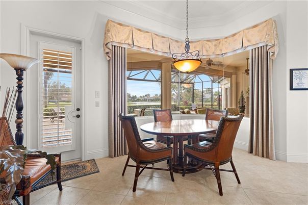Dining room, Interior, Pendant Lights