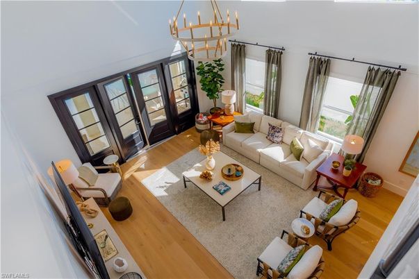 Chandelier, Interior, Living room, Wood Texture Flooring