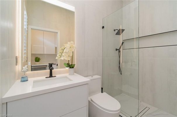 Bathroom, Glass Shower, Interior