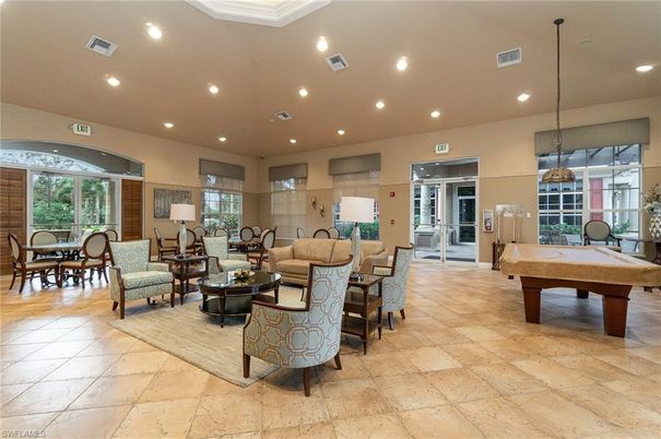 Billiard Table, Dining room, Game Room, Interior, Living room, Pendant Lights, Recessed Lighting