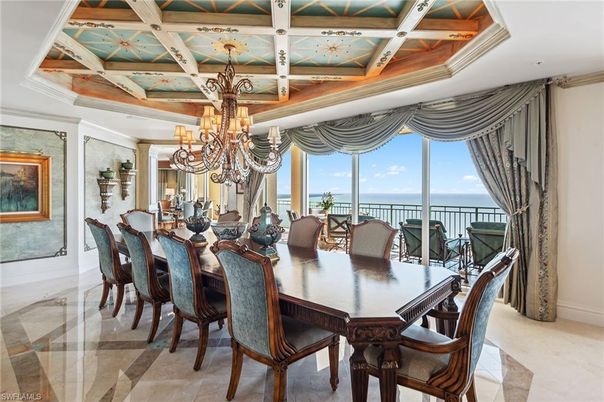 Chandelier, Dining room, Interior, Water