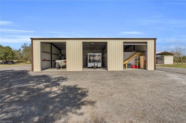 Backyard, Detached Garage, Exterior