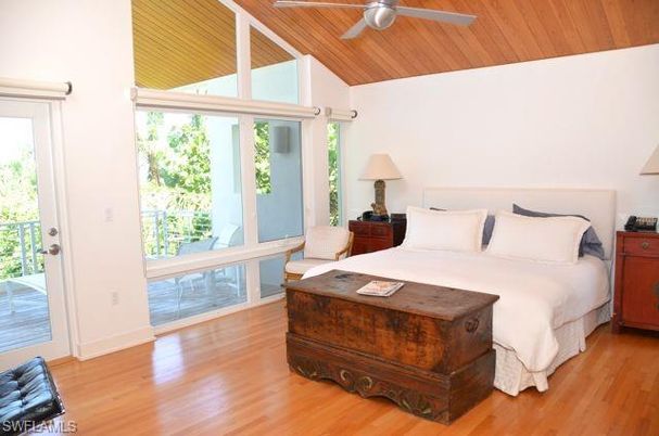 Bedroom, Interior, Wooden Ceilings, Wood Texture Flooring