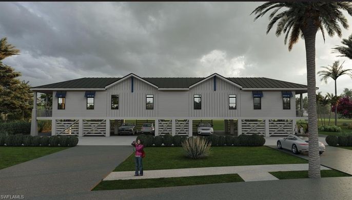 Attached, Exterior, Facade, Raised Ranch