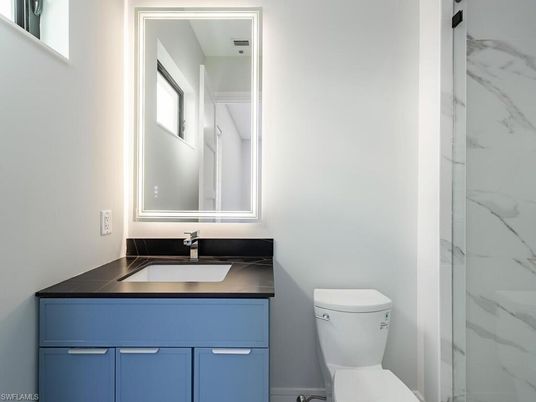 Bathroom, Interior, Marble Walls