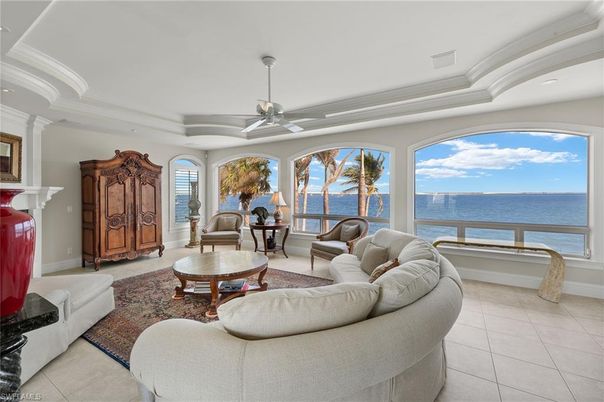Fireplace, Interior, Living room, Recessed Lighting, Water