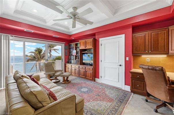Home Office, Interior, Living room, Recessed Lighting, Water