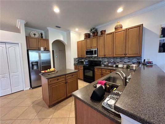 Interior, Kitchen, Recessed Lighting, Stainless Steel Appliances