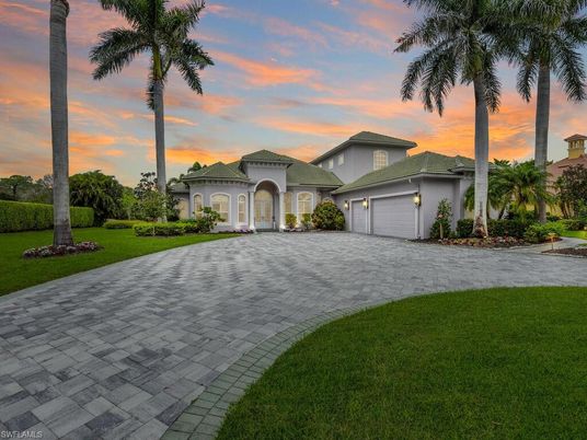 Attached, Backyard, Exterior, Facade, Mediterranean