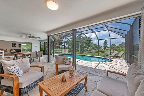 Dining room, Glass Ceilings, Interior, Pool, Sun Room