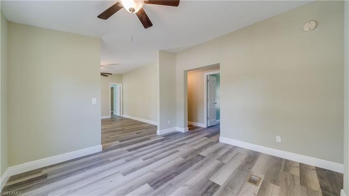 Empty room, Interior, Wood Texture Flooring