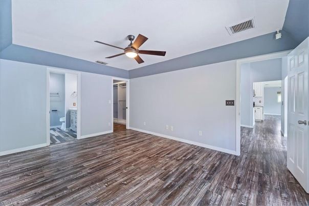 Empty room, Interior, Wood Texture Flooring