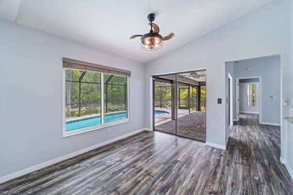 Empty room, Interior, Wood Texture Flooring