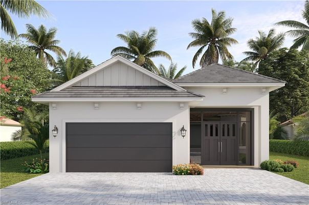 Attached, Exterior, Facade, Ranch
