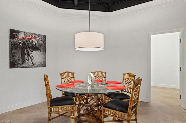 Dining room, Interior, Pendant Lights