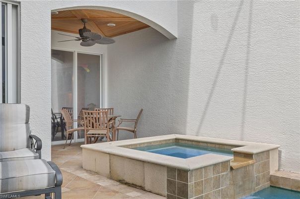 Dining room, Interior, Pool