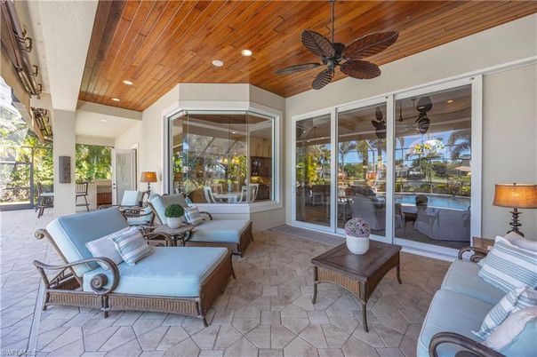 Interior, Living room, Recessed Lighting, Wooden Ceilings