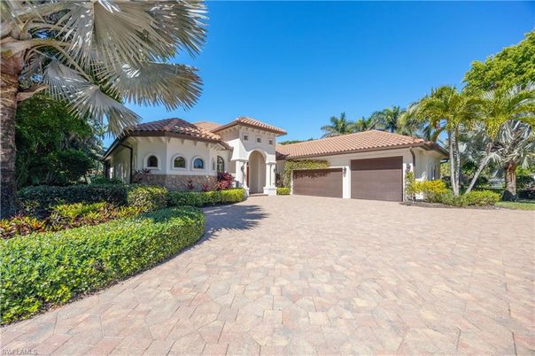 Attached, Backyard, Exterior, Facade, Mediterranean