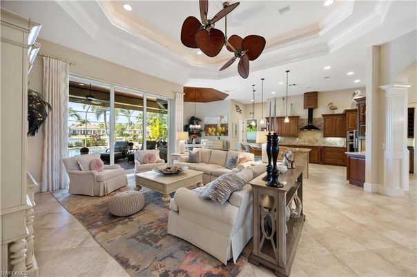 Interior, Kitchen, Living room, Pendant Lights, Recessed Lighting