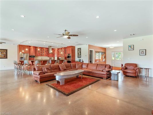 Dining room, Interior, Kitchen, Living room, Pendant Lights, Recessed Lighting