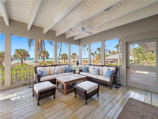 Interior, Living room, Sun Room, Water, Wood Texture Flooring