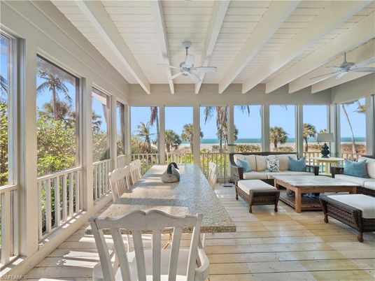 Dining room, Interior, Living room, Sun Room, Water, Wood Texture Flooring