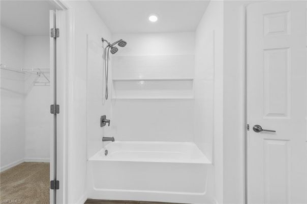 Bathroom, Interior, Recessed Lighting