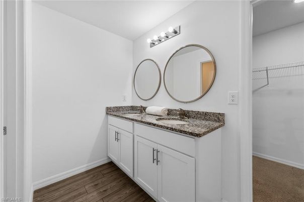 Bathroom, Interior, Walk-in Closets, Wood Texture Flooring