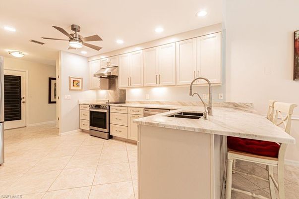 Interior, Kitchen, Recessed Lighting, Stainless Steel Appliances