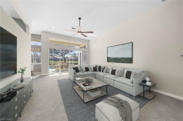 Dining room, Interior, Living room, Recessed Lighting