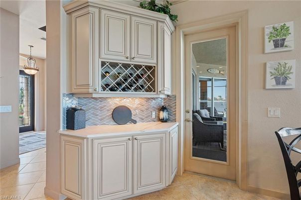 Interior, Kitchen, Pendant Lights, Water