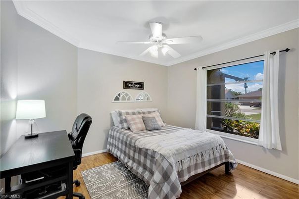 Bedroom, Home Office, Interior, Wood Texture Flooring