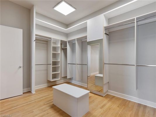 Interior, Walk-in Closets, Wood Texture Flooring