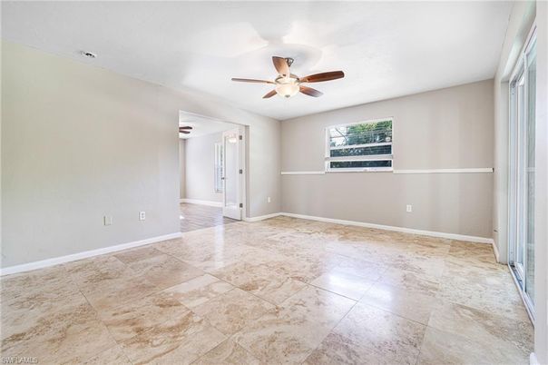 Empty room, Interior
