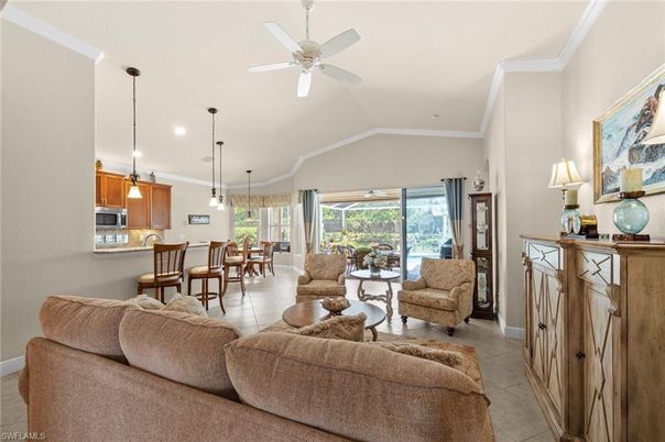 Dining room, Interior, Kitchen, Living room, Pendant Lights, Recessed Lighting
