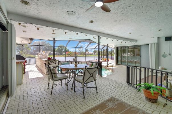 Dining room, Glass Ceilings, Interior, Pool, Recessed Lighting, Sun Room