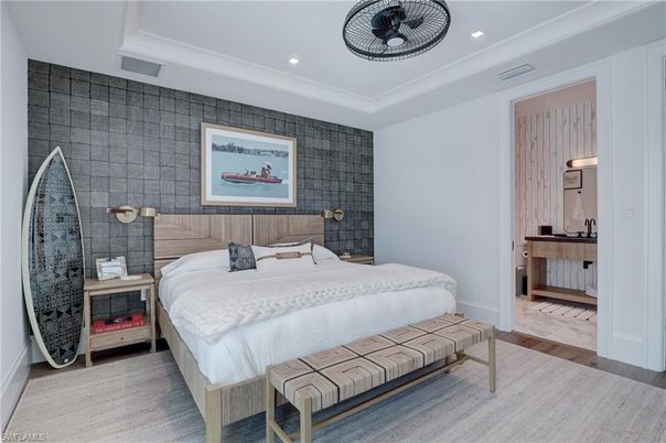 Bathroom, Bedroom, Interior, Recessed Lighting, Wood Texture Flooring