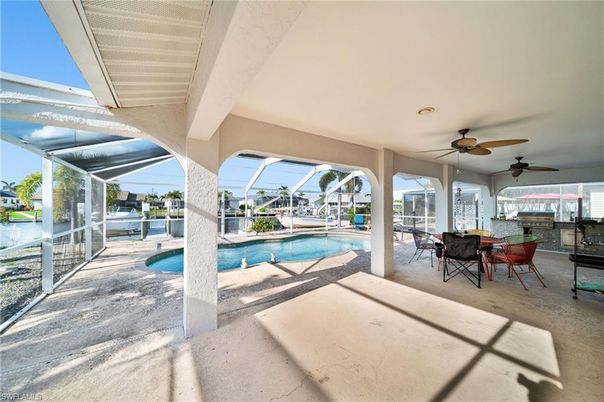 Dining room, Glass Ceilings, Interior, Pool, Sun Room
