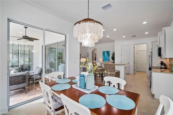 Chandelier, Dining room, Interior, Kitchen, Recessed Lighting