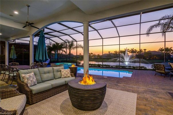 Glass Ceilings, Interior, Pool, Recessed Lighting, Sun Room