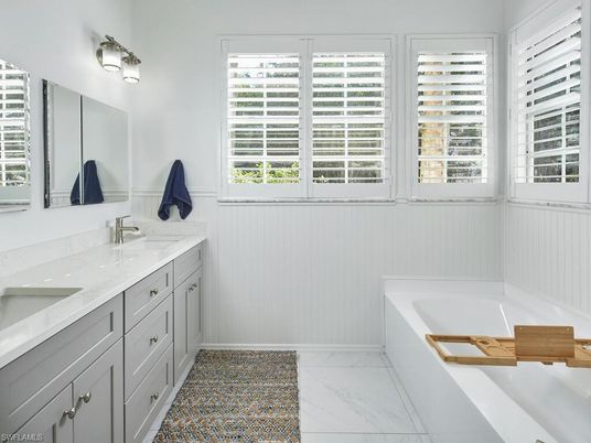 Bathroom, Dual Sink Vanities, Interior, Marble