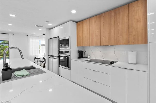 Interior, Kitchen, Recessed Lighting, Stainless Steel Appliances