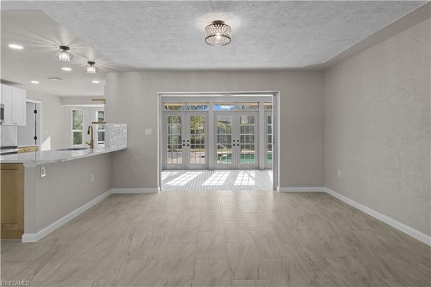 Interior, Kitchen, Marble, Recessed Lighting