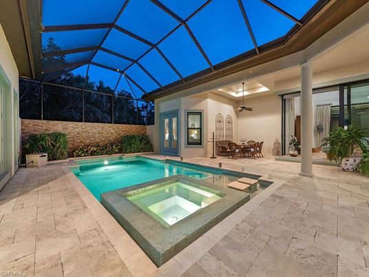 Dining room, Glass Ceilings, Interior, Pool, Sun Room